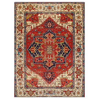 Heritage Hues Handknotted Wool Rug