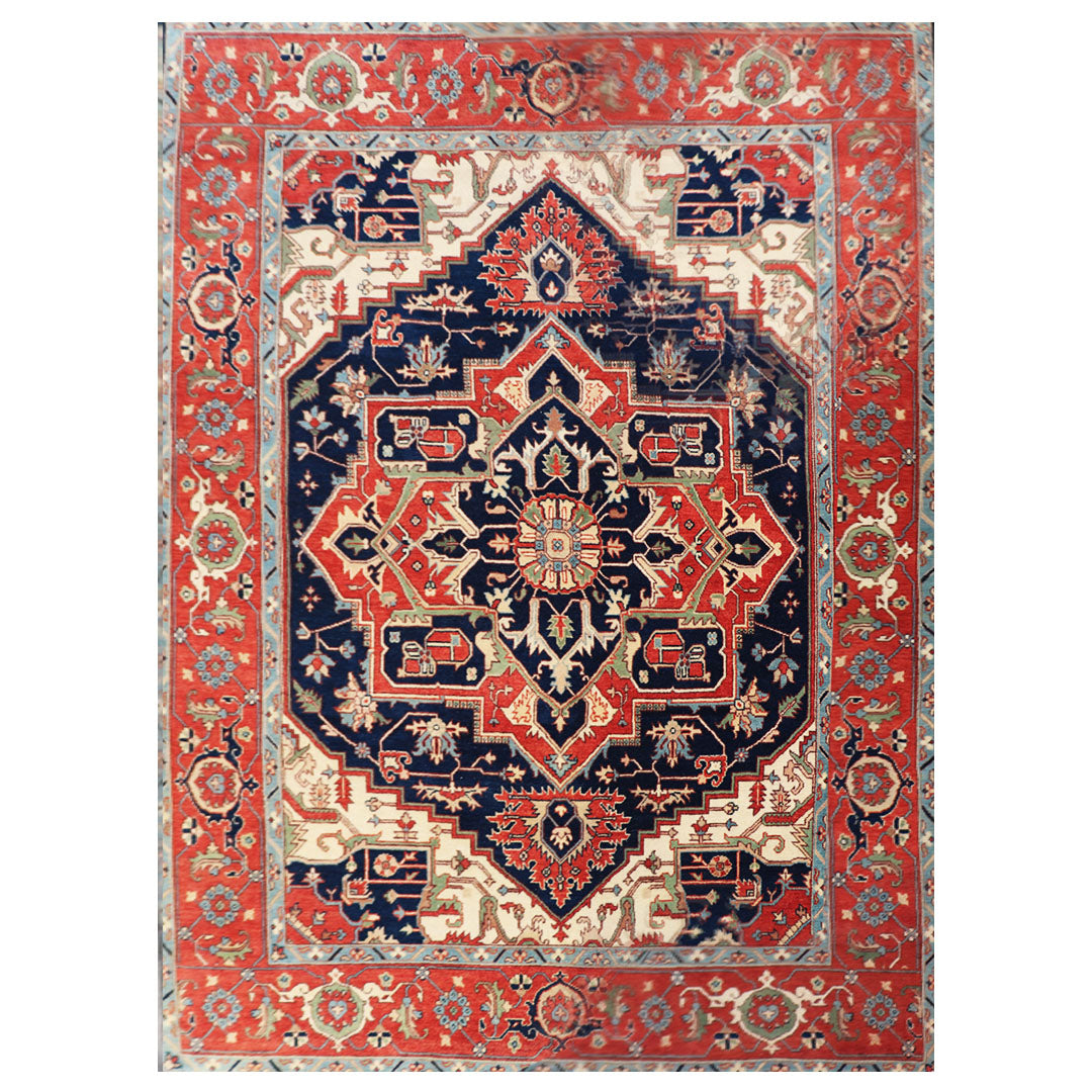 Heritage Hues Handknotted Wool Rug