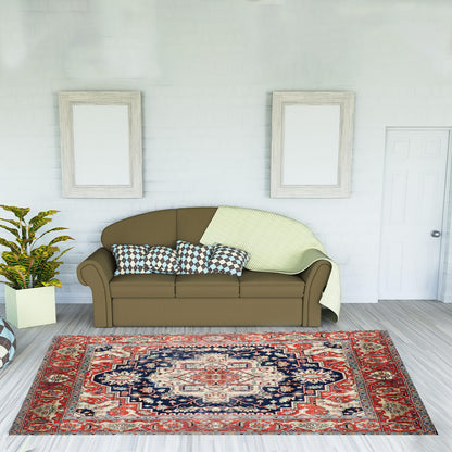 Heritage Hues Handknotted Wool Rug