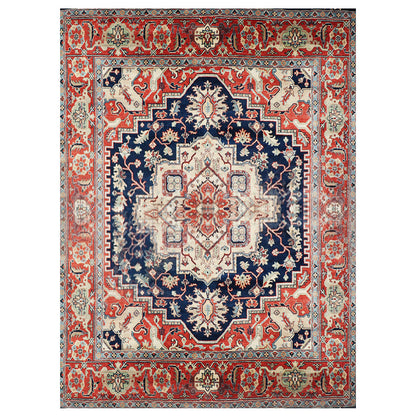 Heritage Hues Handknotted Wool Rug