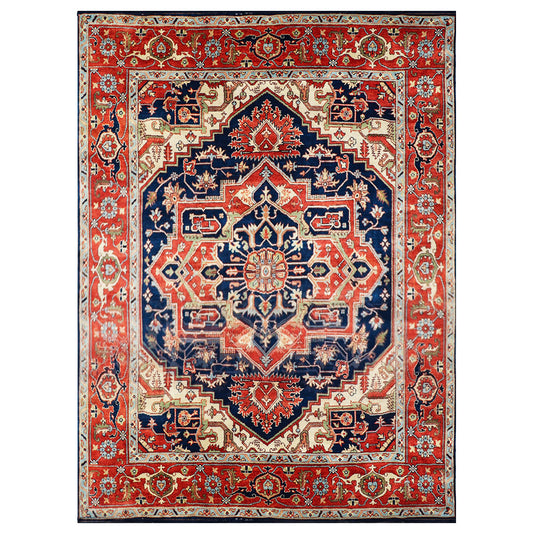 Heritage Hues Handknotted Wool Rug