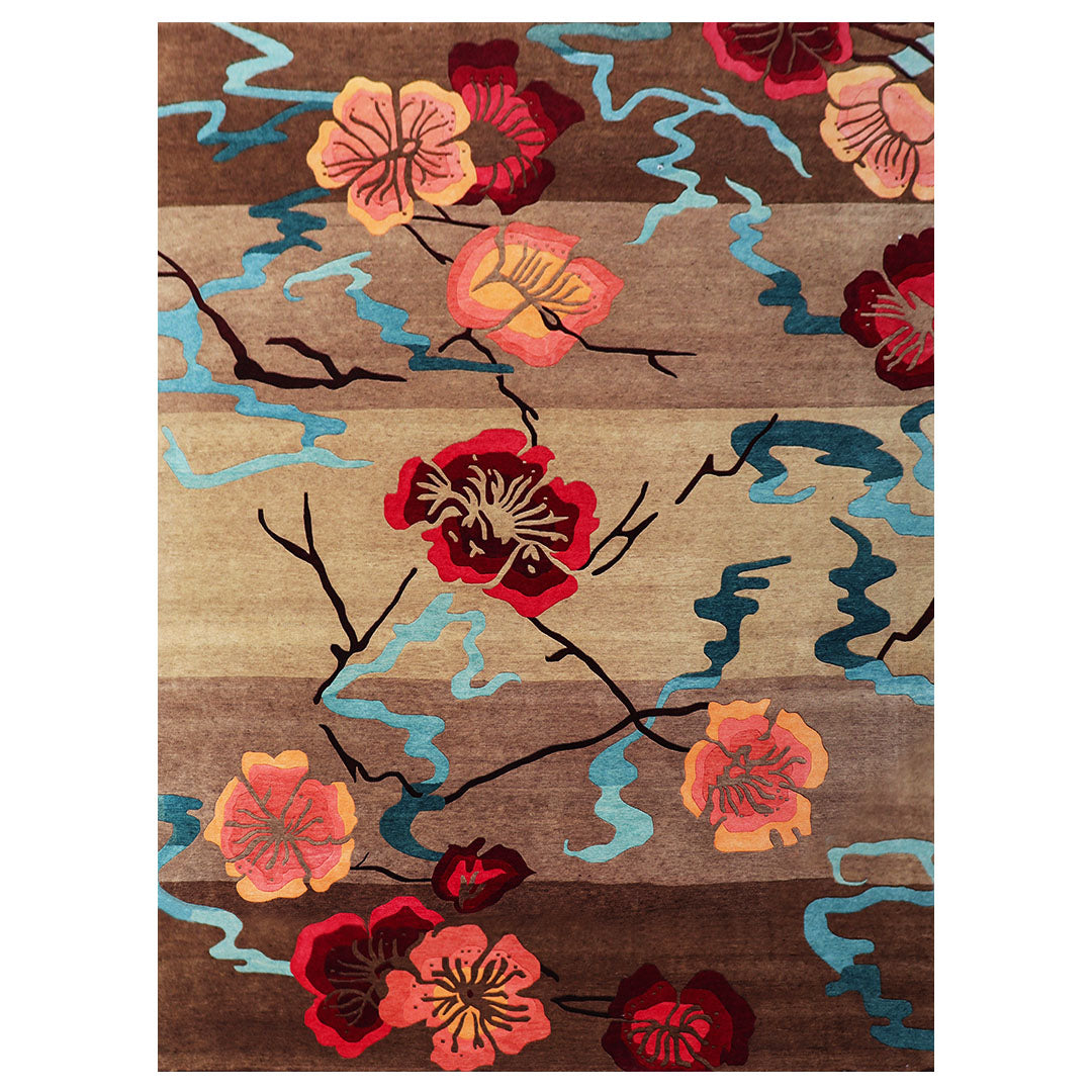 Heritage Hues Handknotted Wool Rug