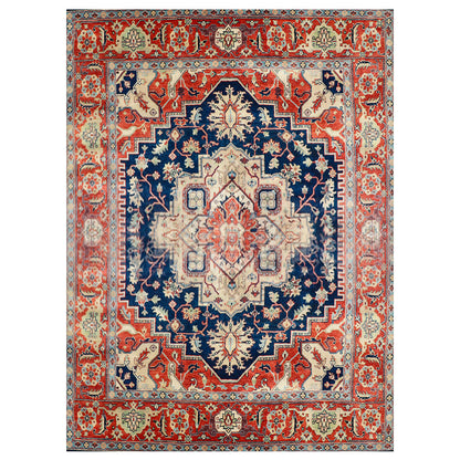Heritage Hues Handknotted Wool Rug