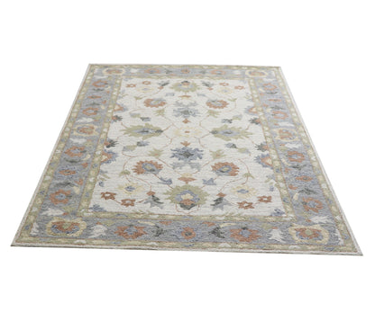 Harmonize - Handtufted Traditional Beige Colour Wool Rug