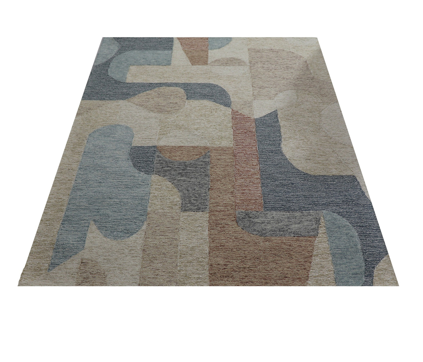 Cosmic Collection- Handtufted Modern Multi Colour Wool & Viscose Rug