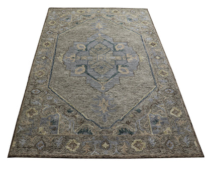 Harmonize - Handtufted Traditional Beige Colour Wool Rug