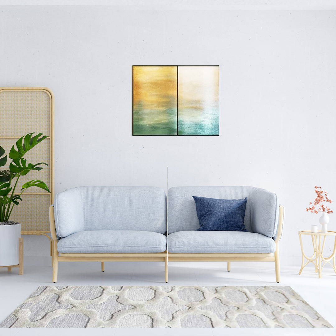 Cosmic Collection - Handtufted Modern Silver Colour Wool & Viscose Rug