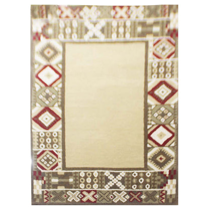 Cosmic Collection- Handtufted Modern Brown Colour Wool Rug