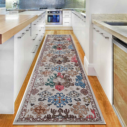 Harmonize Handtufted Wool & Bamboo Silk Runner