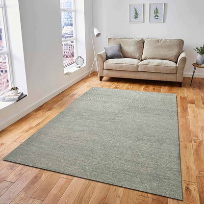 Woven Looms Handknotted Wool Rug