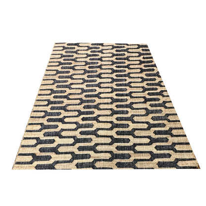 Earthy Elegance  Handknotted Jute Rug