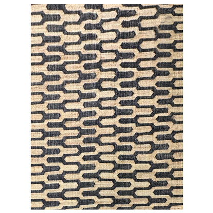 Earthy Elegance  Handknotted Jute Rug