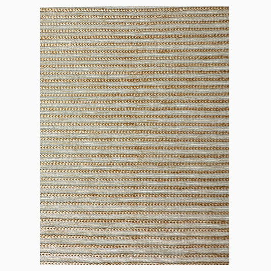 Earthy Elegance  Handknotted Jute & Wool Rug