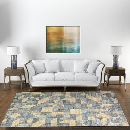 Earthy Elegance  Handknotted Jute Rug