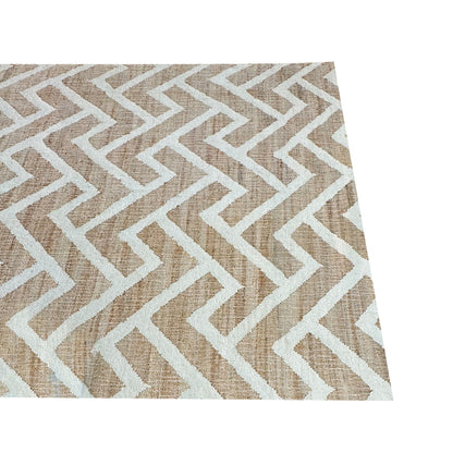 Earthy Elegance  Handknotted Jute Rug