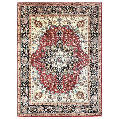 Heritage Hues Handknotted Wool Rug