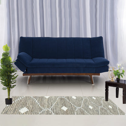 Heritage Hues Handknotted Wool & Jute Rug