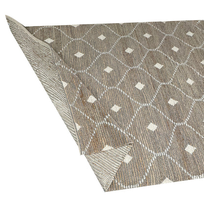 Heritage Hues Handknotted Wool & Jute Rug