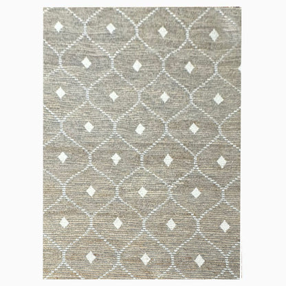 Heritage Hues Handknotted Wool & Jute Rug