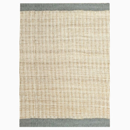Heritage Hues Handknotted Wool & Jute Rug