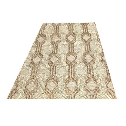 Heritage Hues Handknotted Wool & Jute Rug