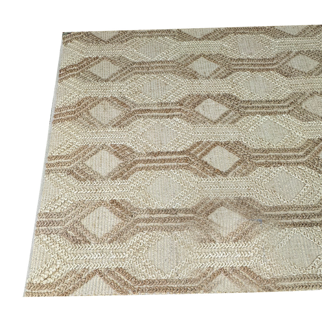Heritage Hues Handknotted Wool & Jute Rug