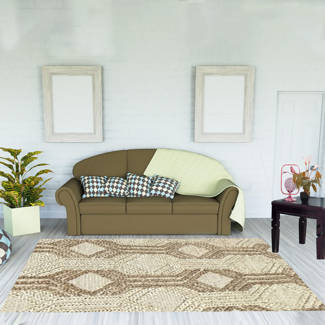Heritage Hues Handknotted Wool & Jute Rug