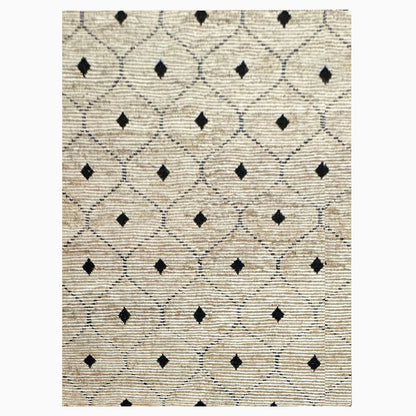 Heritage Hues Handknotted Wool & Jute Rug
