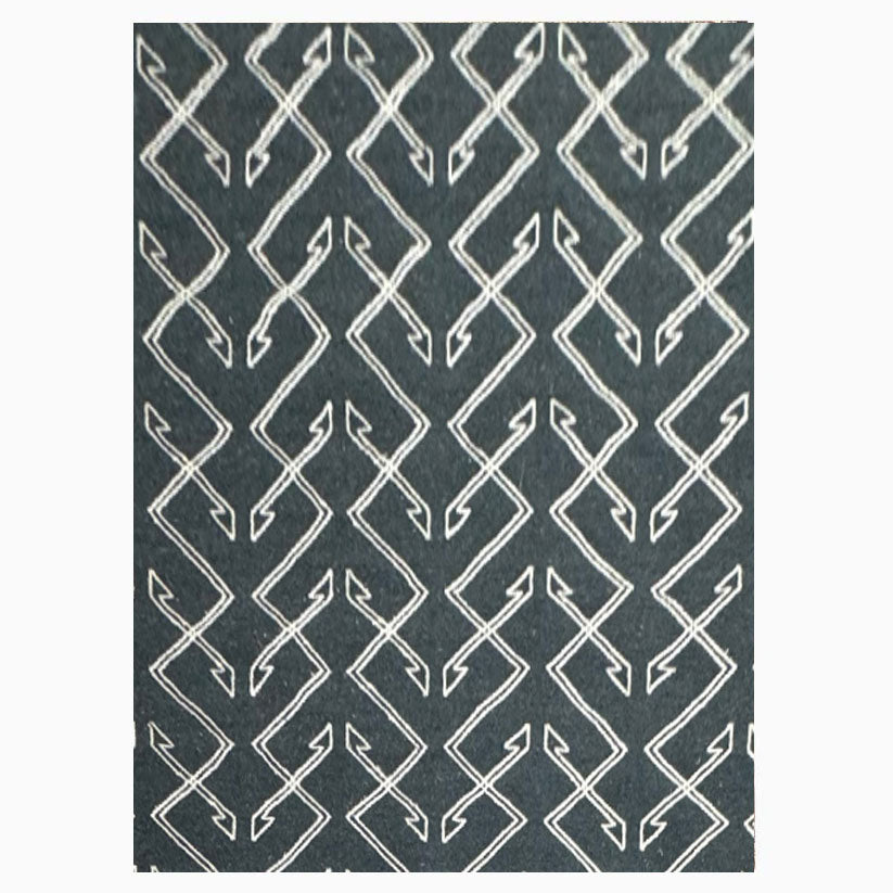 Heritage Hues Handknotted Wool & Jute Rug