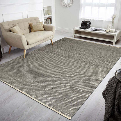 Heritage Hues Handknotted Wool & Jute Rug