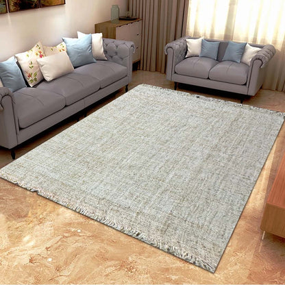 Heritage Hues Handknotted Wool & Jute Rug