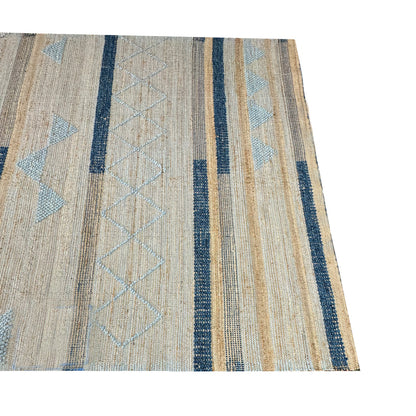 Earthy Elegance  Handknotted Jute & Wool Rug