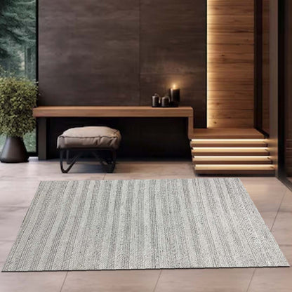 Woven Looms Handknotted Wool Rug