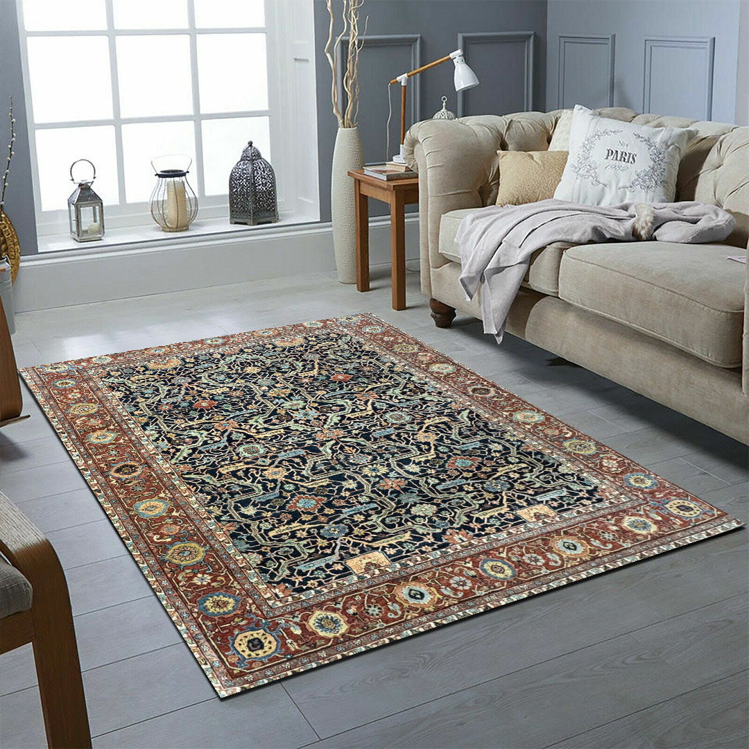 Heritage Hues Handknotted Wool Rug