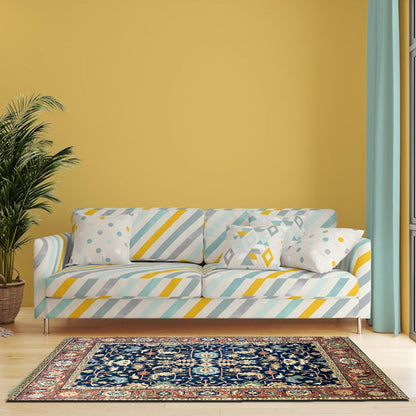 Heritage Hues Handknotted Wool Rug