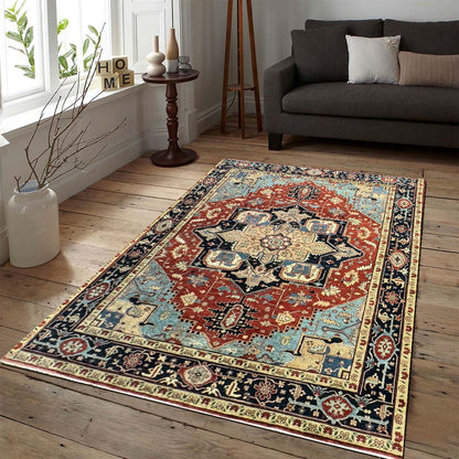 Heritage Hues Handknotted Wool Rug