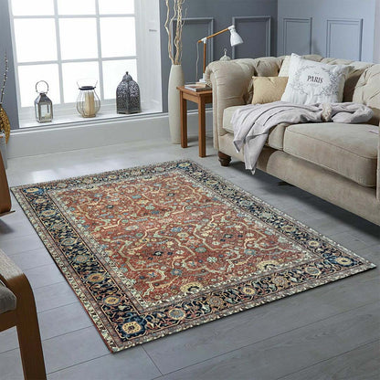Heritage Hues Handknotted Wool Rug
