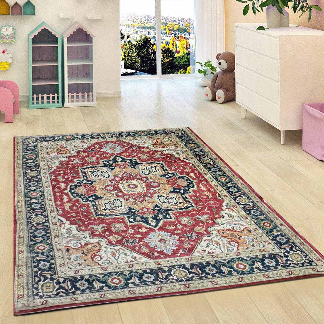 Heritage Hues Handknotted Wool Rug