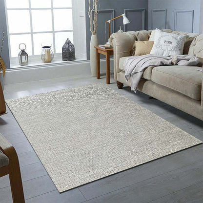 Heritage Hues Handknotted Wool & Jute Rug