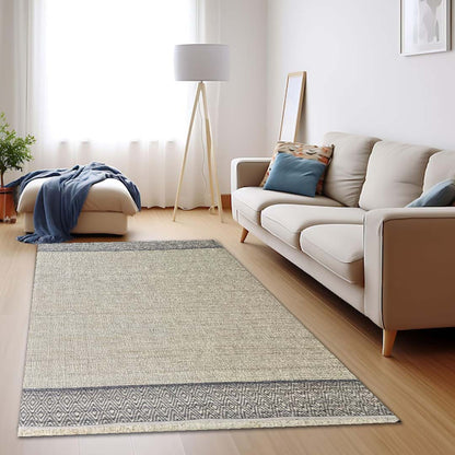 Heritage Hues Handknotted Wool & Jute Rug