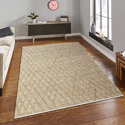 Heritage Hues Handknotted Jute & Cotton Rug