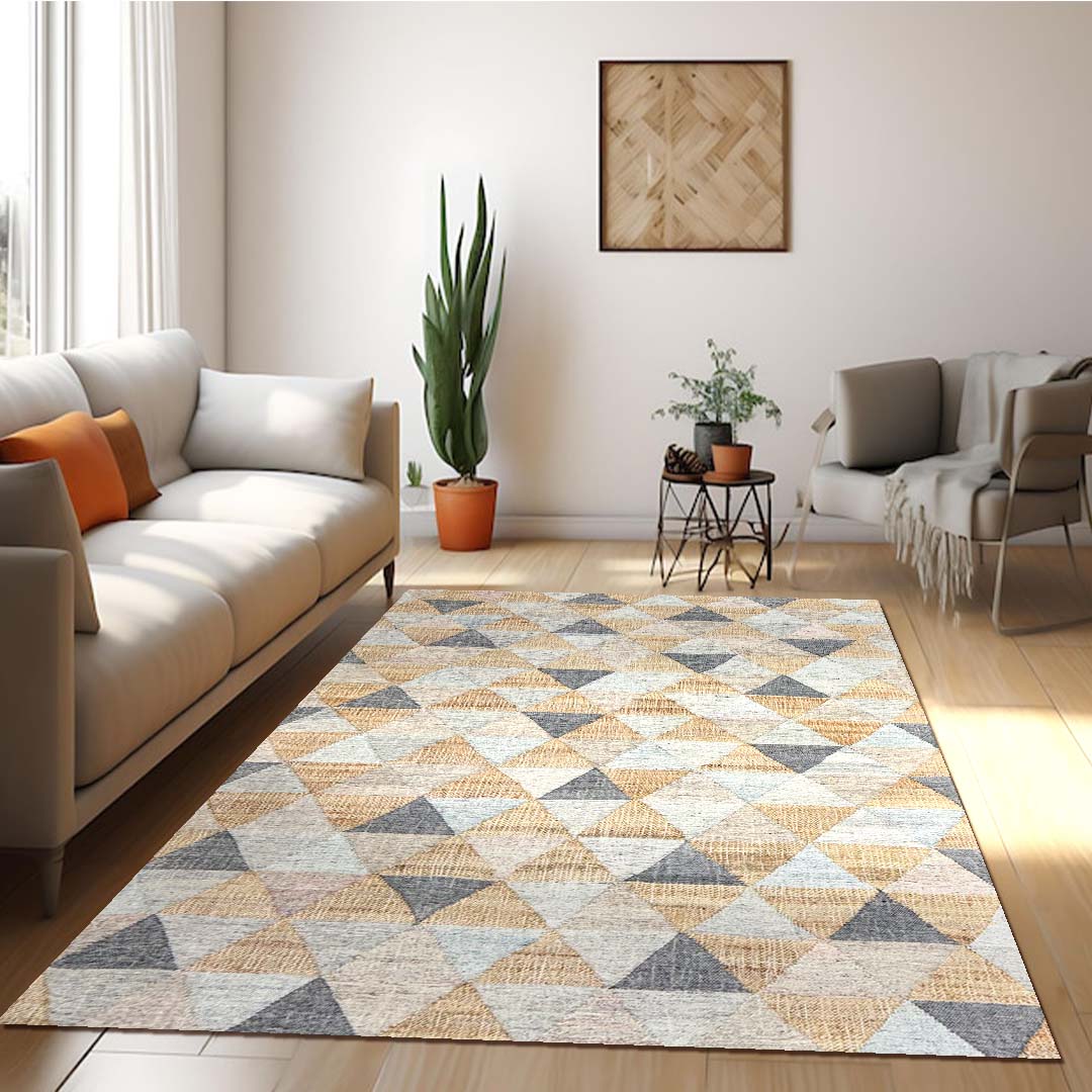 Earthy Elegance  Handknotted Jute Rug