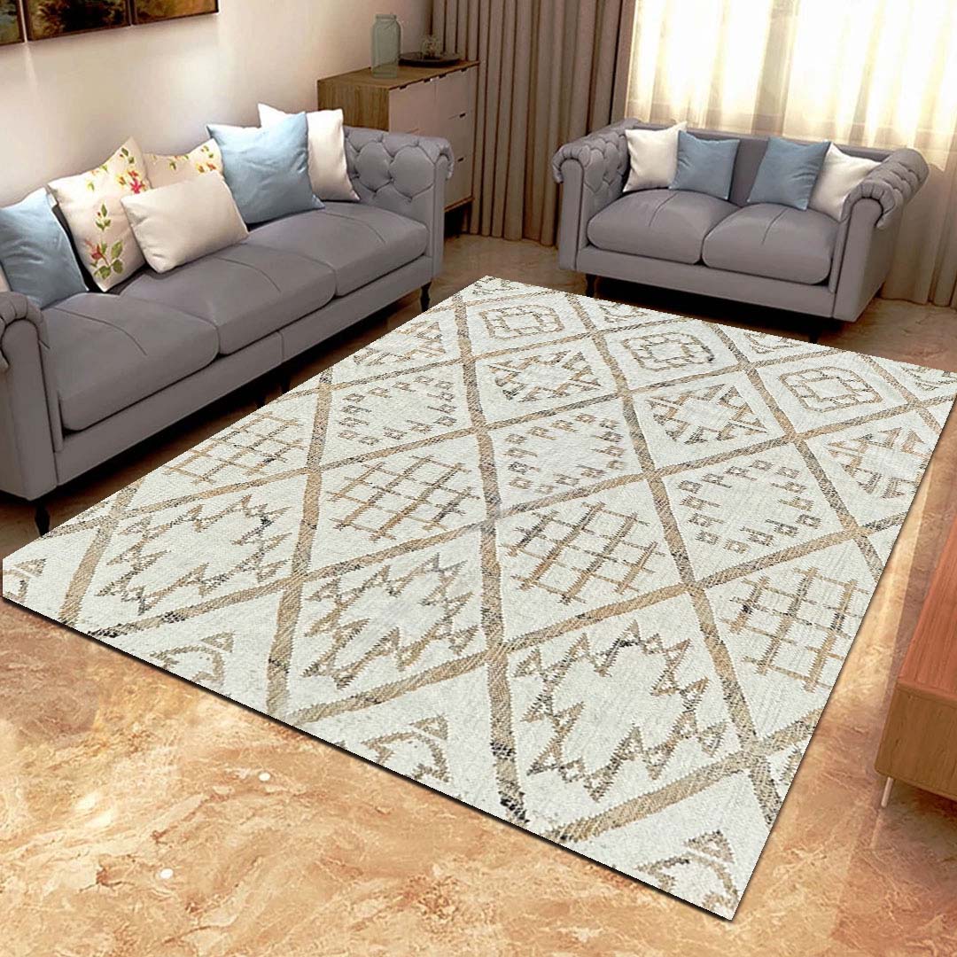 Earthy Elegance  Handknotted Jute Rug