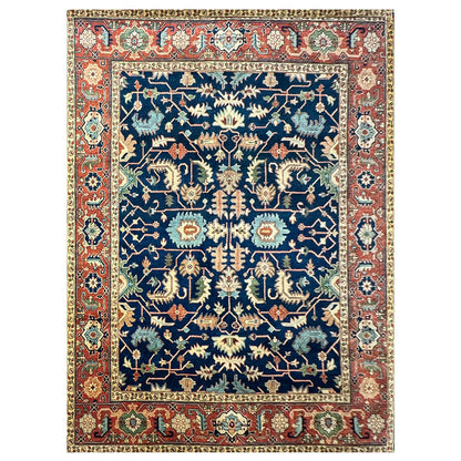 Heritage Hues Handknotted Wool Rug