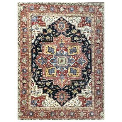 Heritage Hues Handknotted Wool Rug