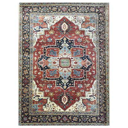 Heritage Hues Handknotted Wool Rug