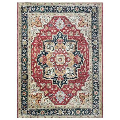 Heritage Hues Handknotted Wool Rug