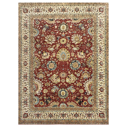 Heritage Hues Handknotted Wool Rug