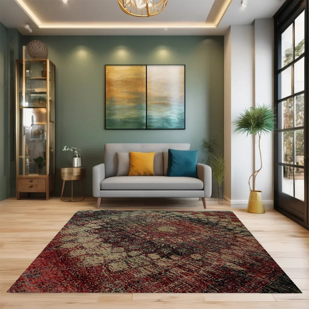 Artisan Weaves Handknotted Handspun Wool/Natural Silk