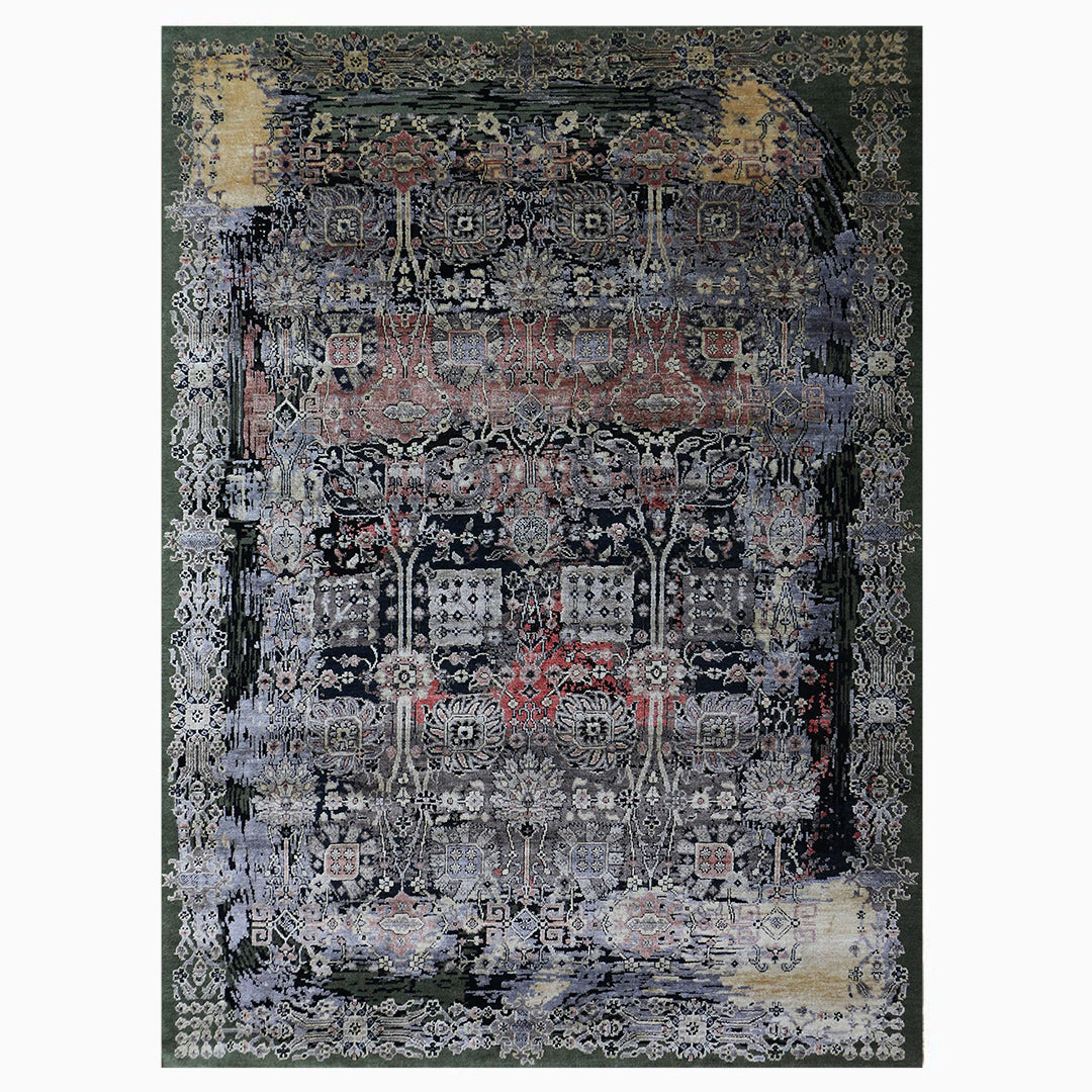 Artisan Weaves Handknotted Wool/Viscose Rug